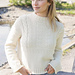 273-5 Snow Poem Sweater pattern