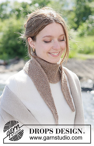 Swedish Style Patterns Ravelry: 270-8 Willow Fluff Shawl pattern by DROPS design