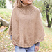 271-46 Late Fall Poncho pattern