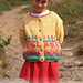 s5-8 Cardigan and Skirt with Ducks and Flowers. photo 3