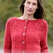 164-4 Warm Autumn Cardigan pattern 