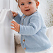 42-6 Dream in Blue Cardigan pattern 