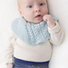 45-16 Cables and Cuddles Bib pattern 