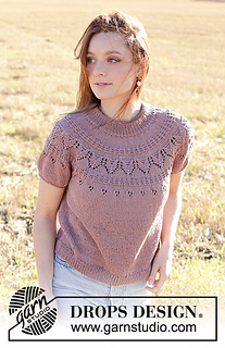 Ravelry: 248-29 Plum Love pattern by DROPS design