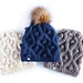 Baubles and Diamonds Hat pattern 