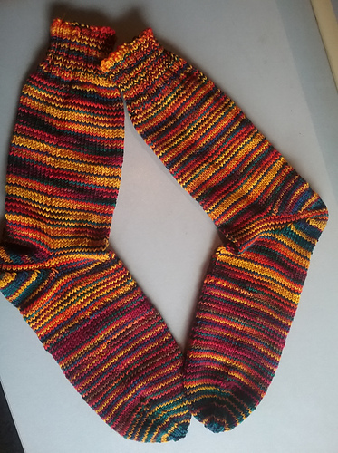 Striped socks with JOGLESS color transition photo 4