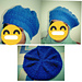 #14 Women Girls FREYA Beret pattern