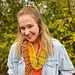 Colour Block Cowl pattern 