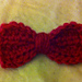 Crochet Bow Barrette photo 3