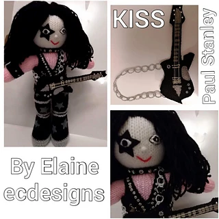 Paul Stanley KISS by elaine ecdesigns
