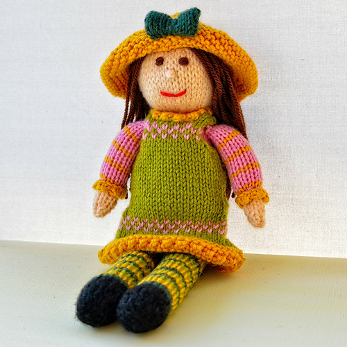 Ravelry: Tulip Rag Doll pattern by Joanna Marshall