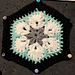 African Flower Hexagon pattern 