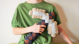 Ravelry: Pickaxe Minecraft pattern by Galina Litvinova