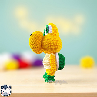 Handmade Koopa amigurumi inspired by Nintendo’s Super Mario, a cute crochet pattern PDF perfect for retro gaming fans and geek collectors.