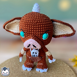 Handmade Bokoblin amigurumi inspired by Nintendo’s The Legend of Zelda: Breath of the Wild, a perfect crochet pattern for gamers and geek fans.
