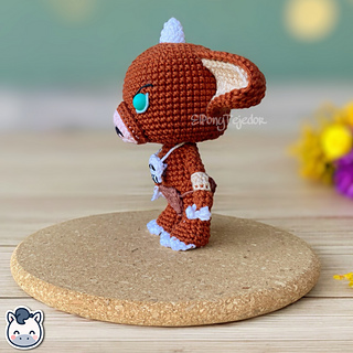 Handmade Bokoblin amigurumi inspired by Nintendo’s The Legend of Zelda: Breath of the Wild, a perfect crochet pattern for gamers and geek fans.