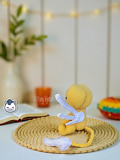 Amigurumi pattern inspired by Keroberos from Cardcaptor Sakura. Perfect for anime fans, collectors, and kawaii crochet lovers. Digital PDF in English and Spanish.