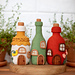 Bottle houses pattern 