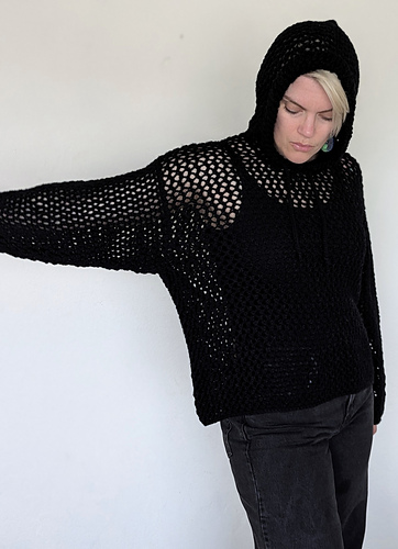 トップス prank project Mesh Knit Hoodie Mesh Knit Hoodie - SALE