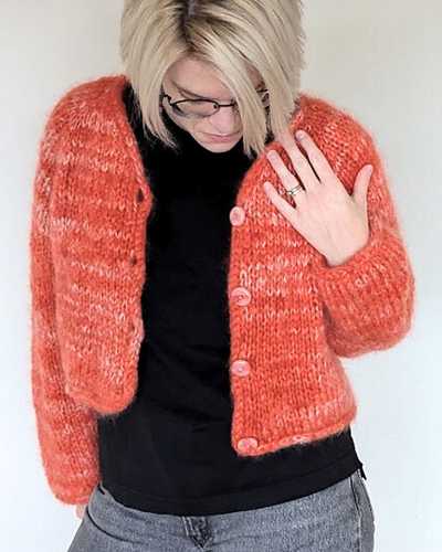 Den Fluffy Cardigan - Elida Virack