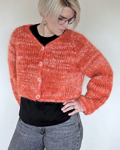 Den Fluffy Cardigan - Elida Virack