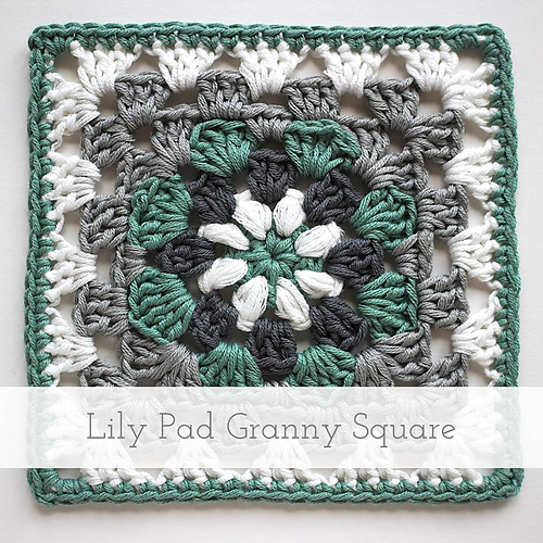 Lily Pad Granny Square photo 1