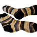 Glattstrikket herresokk pattern 