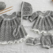 Fluttering Lace Dolls Set Knitting Pattern P86 pattern 