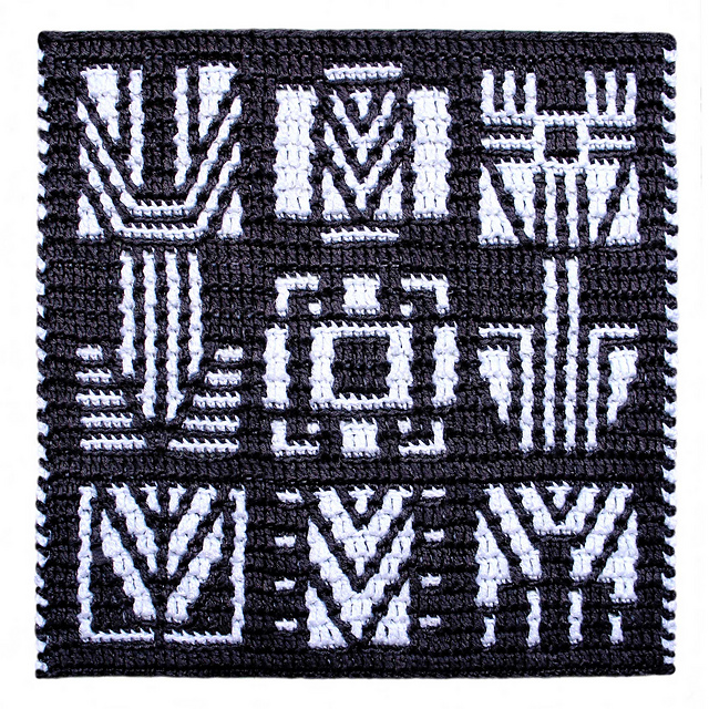 Mosaic Art Deco Squares