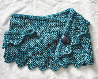 Wrap it around twice and button it in front! 