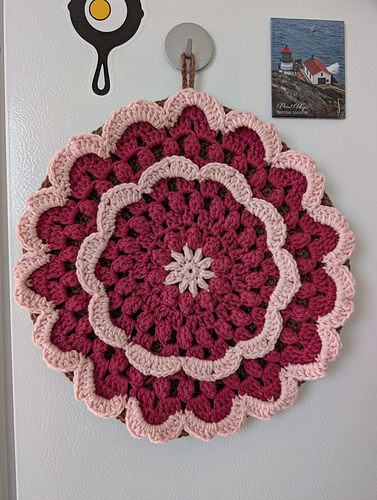 Zinnia Flower Trivet