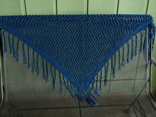 zig zag shawl