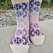 Floral Impressions Socks pattern