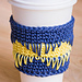 Geometric Coffee Sleeve pattern 