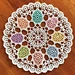 Easter Egg Doily pattern 