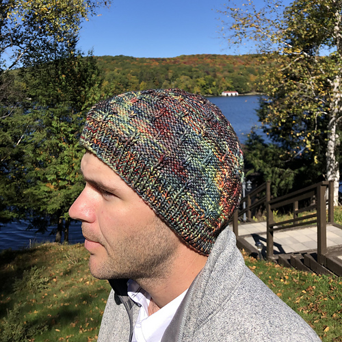 Ravelry Pine Needle Hat pattern by Emma Welch