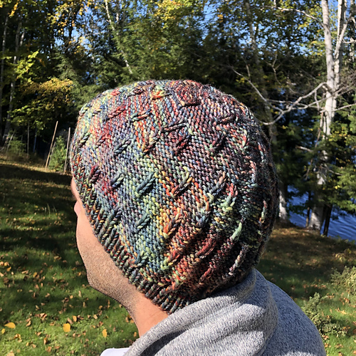 Ravelry Pine Needle Hat pattern by Emma Welch