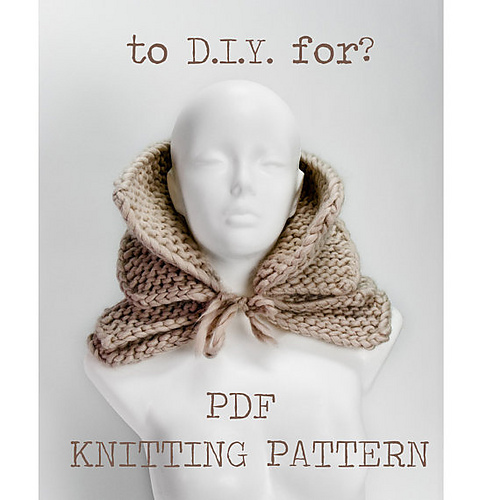 Ravelry Double Collar pattern by Dana Kikic