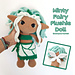 Minty Fairy Plushie Doll pattern 