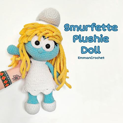 Smurfette Plushie Doll