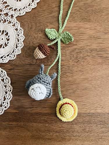 Totoro Bag Charm - Amber Faull-Cryan