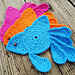 Fancy Goldfish Coaster pattern 