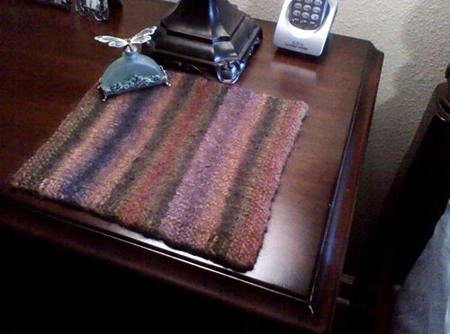 Night Stand Felted Coaster photo 2