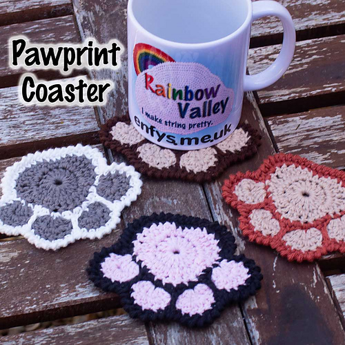 Pawprint Coaster