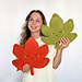 Maple Leaf pillow pattern 