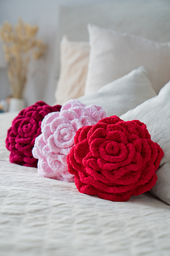 Rose pillow
