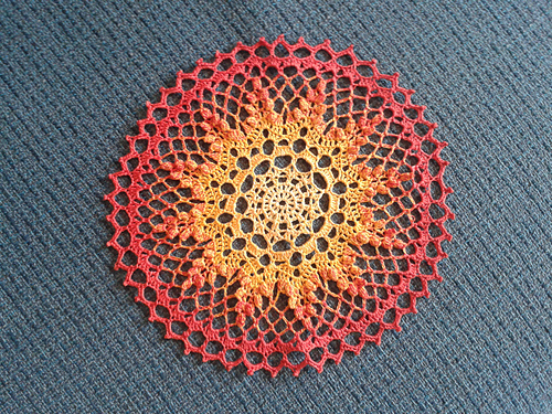 Japanese gentian Doily photo 1
