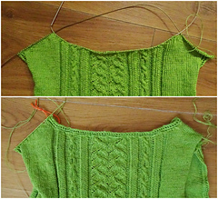 Back neckline finish