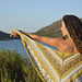 The Flowing Forest Shawl pattern 
