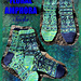 Floral Amphora Socks pattern 